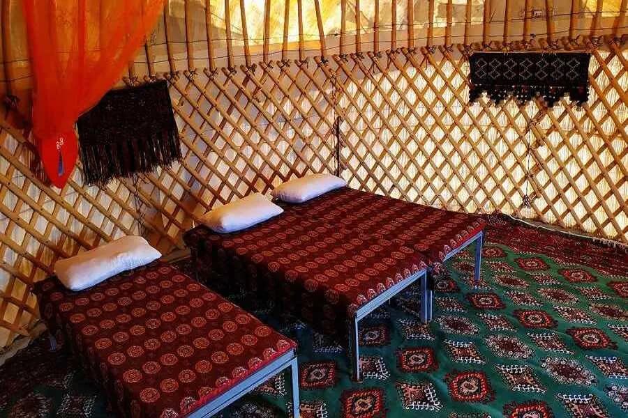 Darwaza yurt camp