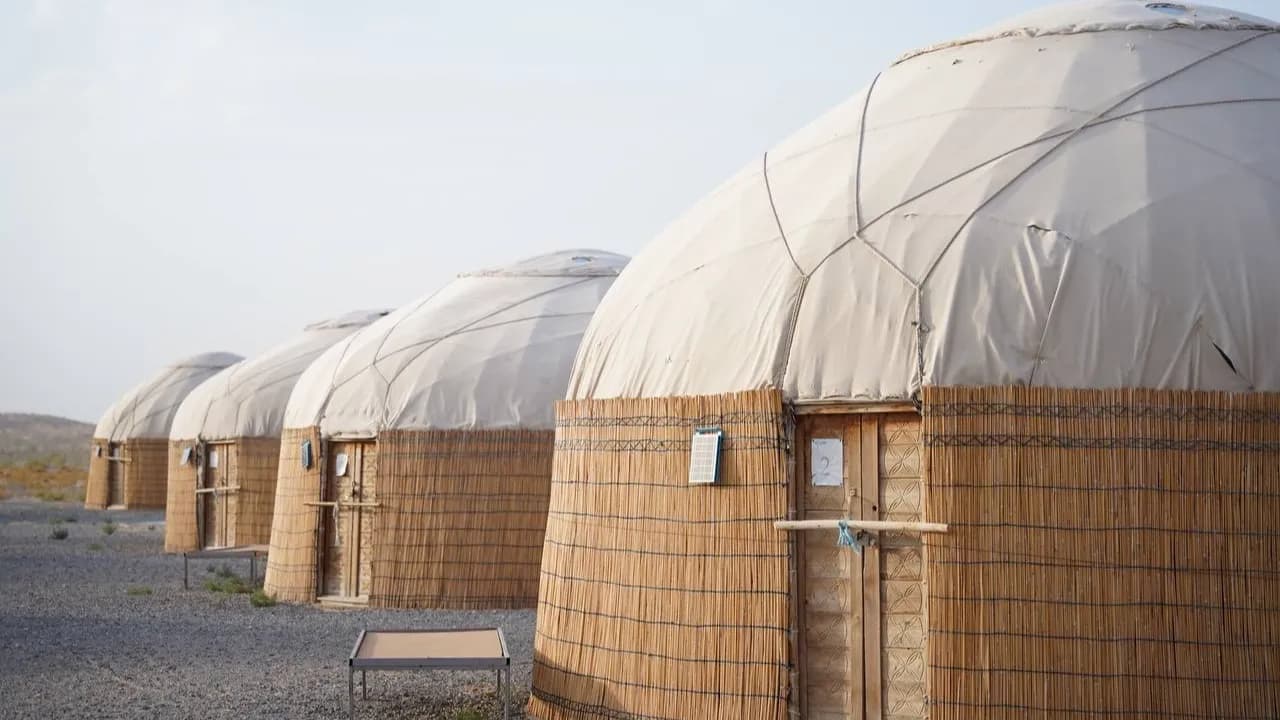 Darwaza yurt camp