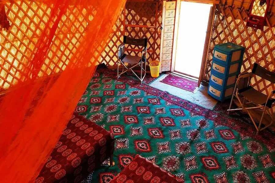 Darwaza yurt camp