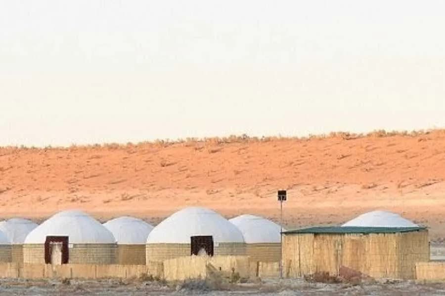 Darwaza yurt camp