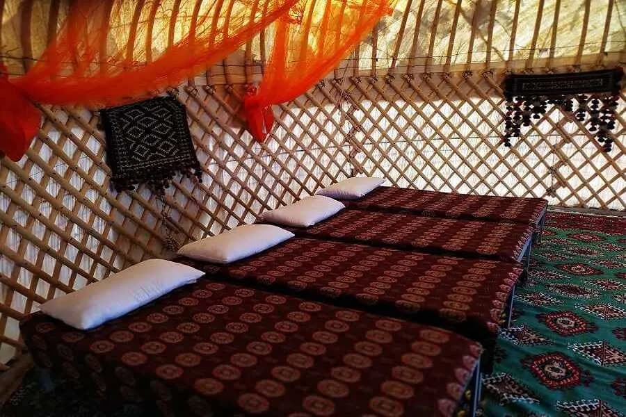 Darwaza yurt camp