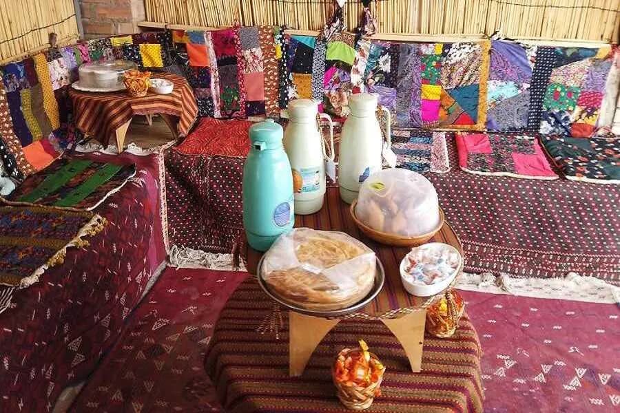 Darwaza yurt camp